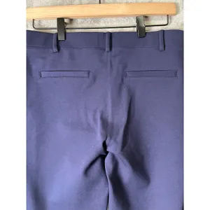 Betabrand Classic Dress Pant Yoga Pants DPYP Straight‎ Leg Navy Medium Long New thumbnail 4