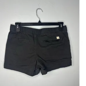 Vuori Ripstop Shorts Women's Size Medium Organic Cotton Gray Charcoal thumbnail 3