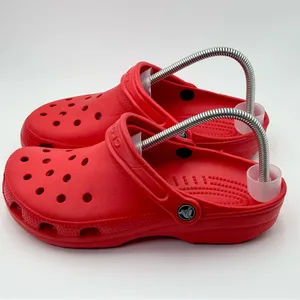 CROCS Women's Vibrant Red Sandals W‎ 9 / M 7 thumbnail 3