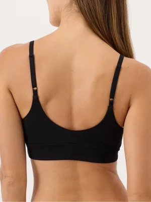 Pact Organic- Wireless Bralette - Black Small thumbnail 3