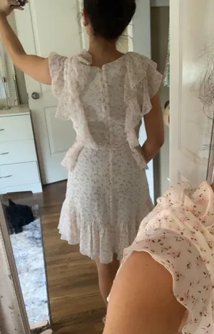 Light Pink Flower Dress thumbnail 2