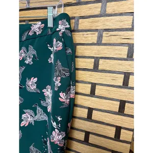 Eliane Rose Green‎ Floral Dress Pants Size 10 thumbnail 5