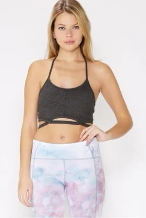 Free People Movement Infinity Sports Bra in Gray Heather thumbnail 1