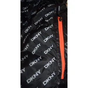 DKNY Sport Black Puffer Jacket Sorona Fill Quilted Stand Collar‎ Women Size S thumbnail 9