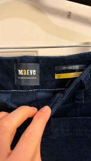 Anthropologie Maeve Collette Pants Cropped thumbnail 3
