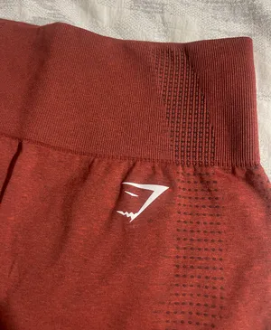 Gymshark Red Vital Seamless Shorts thumbnail 3