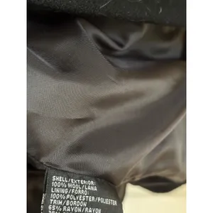 Donnybrook Black 100%‎ Wool Pea Coat Double Breasted Mid Length Jacket Womens 14 thumbnail 5
