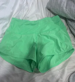 Green Lululemon Shorts Speed Up 2.5" thumbnail 1