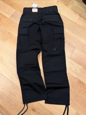 5.11 Tactical ripstop TDU Black‎ Cargo Pants 2 NWT thumbnail 3