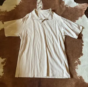 Petal Columbia Men's polo shirt size large 100% cotton Vintage thumbnail 1