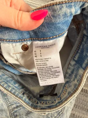 American Eagle Outfitters Mom Jean Shorts thumbnail 4