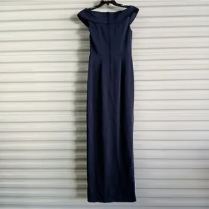 La Femme Formal Evening Gown Sz 4 Blue Wedding Party Mother Of Bride Dress thumbnail 7