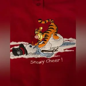 Disney Tiger Snowy cheer! Nightgown vintage 90’s size medium. NWT thumbnail 4