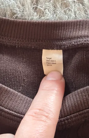 JoyLab Brown Cable Knit Patterned Athletic Top thumbnail 5