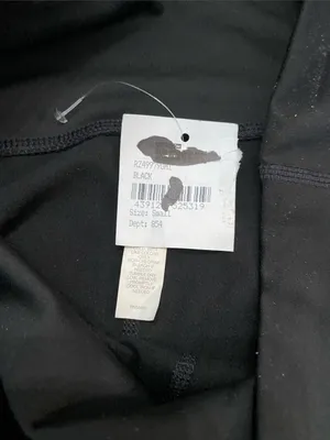 NWT Z by Zella Women's High-Waist Black Performance Leggings thumbnail 3