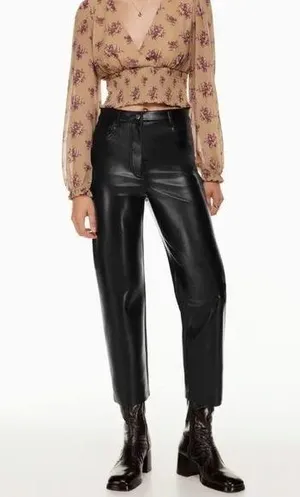 Aritzia Leather Pants thumbnail 3