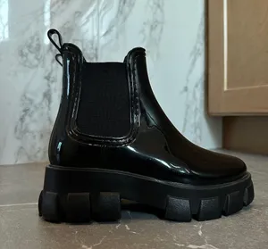 Platform Boots Black Size 8 thumbnail 4