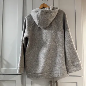 Lululemon So Sherpa Hooded Jacket Fleece‎ Heathered Silver Spoon Full Zip Size 6 thumbnail 3