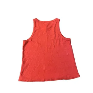 Madewell red orange tank top modal cotton blend‎ size XL thumbnail 3