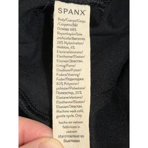 Spanx‎ The Perfect Jogger Pant Black High Rise Ponte Knit Women's XS Athleisure thumbnail 4