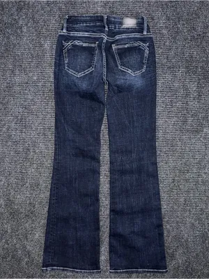 Buckle Black NWOT Fit No 13 Bootcut Stretch Jeans 24 x 30 Dark Wash BBW1768S thumbnail 2