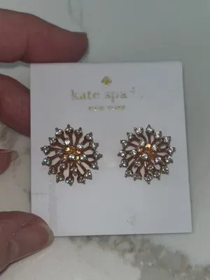 New Kate Spade Starburst Earrings thumbnail 2