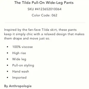 Anthropologie The Tilda Pull-On Wide-Leg Pants thumbnail 5