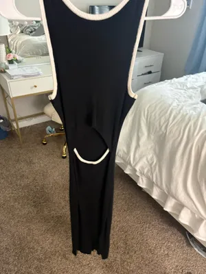 Sweater dress Black thumbnail 3