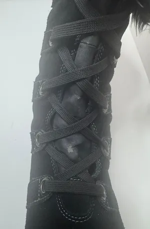 Waterproof Gojo Black Suede Boots Size 8.5M thumbnail 5