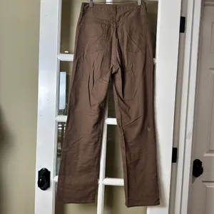 SONG4U Terracotta Brown Boyfriend Style Trousers Pants Size 5/27 thumbnail 6