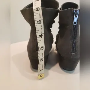 Yellow Box Leather Booties Size 8 thumbnail 5