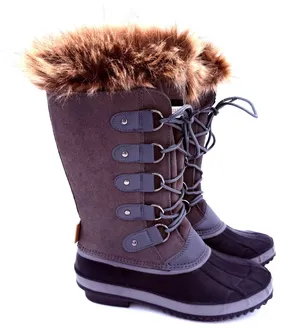 Project Cloud Women's Ventura Memory Foam Fur Tall Snow Boots NWOT Size 8 thumbnail 1