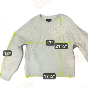 NWT PEARL BEADED CABLE KNIT SWEATER Mint Green‎ Quiet Luxury Old Money Coquette thumbnail 5