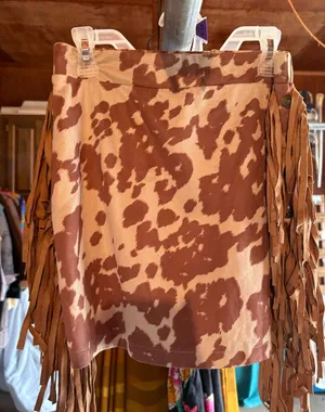 Tassle Skirt Brown thumbnail 1
