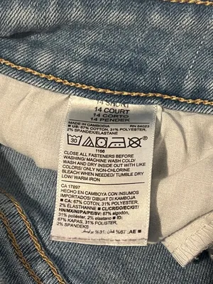 Old Navy Kicker Bootcut Light Blue Denim Jeans thumbnail 9