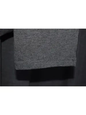 Overstimulated Gray Graphic Long Sleeve Tee Casual Statement Top Size XL thumbnail 7