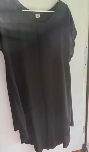Kim And Cami black short-sleeve tunic or dress thumbnail 1