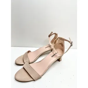 Steve Madden Sandals Womens‎ Size 7 Tan Ankle Strap Block Heel thumbnail 2