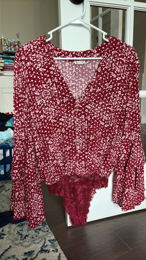 Intimately Free People Bodysuit Floral Print thumbnail 10