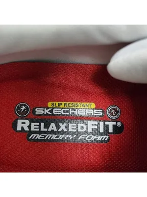 Skechers Flex Work Slip Resistant Memory Foam Eldred Dewey Athletic White Sz 8.5 thumbnail 6