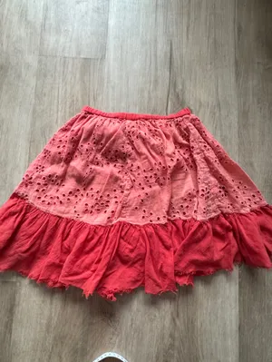 FP One Free People Fairy One Talulah Eyelet Mini Skirt Sz XS thumbnail 8