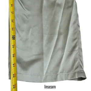 Clio 100% Silk Sage Green Drawstring Pants Pajama Career Luxury Old‎ Money L thumbnail 12