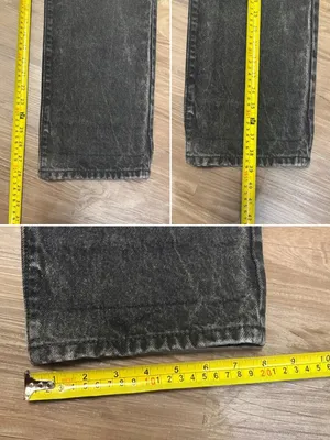 Levi's Premium 501 90s Jeans 28 Fits 29x28 Static Black Noise Grunge $98 thumbnail 11