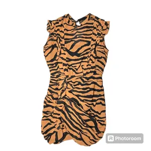 All Saints Hali Zephyr Tiger Print Mini Dress thumbnail 3