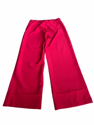 Emerson Lang Wide Leg Red Pants Size L thumbnail 2