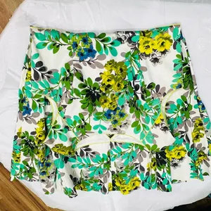 London Times Green and White Leaf Print Dress thumbnail 6