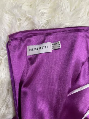 ThatsSoFetch Purple Bodycon Dress thumbnail 3