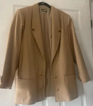 Goldie Vintage‎ Tan Peacoat Coat thumbnail 1