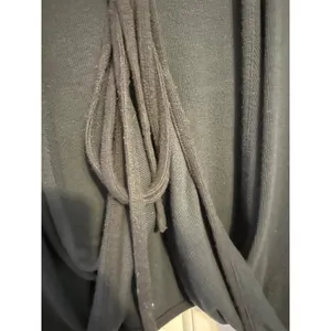 Sanctuary Wrap Top‎ Ribbed Ballet Black Tie Waist Long Sleeve 2X Plus Size thumbnail 7