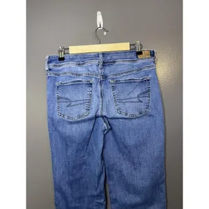 American Eagle Outfitters Kick Boot Jeans Womens 10 Med Wash Blue Bootcut Denim thumbnail 5